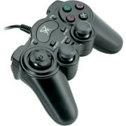 Sakar PS2-120 Wired Dual Shock Game Pad