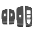 thumbnail image 1 of Rhd Car Carbon Fiber Window Glass Lift Button Switch Cover Trim Door Armrest Panel For -60 2022 202, 1 of 5