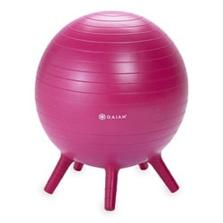 Gaiam Kids Stay-N-Play Balance Ball, Pink, 45cm