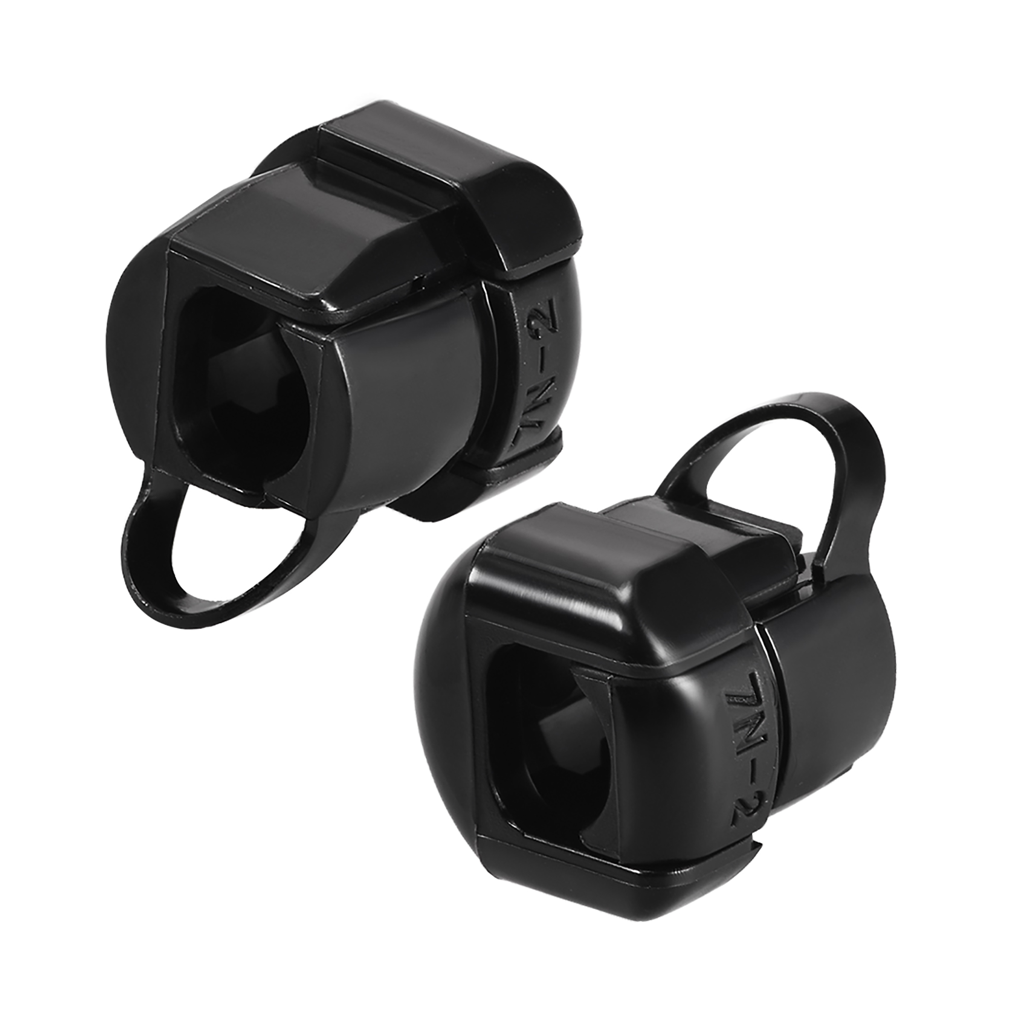 Round Cable Wire Strain Relief Bush Grommet Black For 9.2mm10.5mm Wire