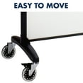 thumbnail image 6 of Quartet Motion Room Divider, 72" x 36", Porcelain Whiteboard, Magnetic Surface, 6 of 8