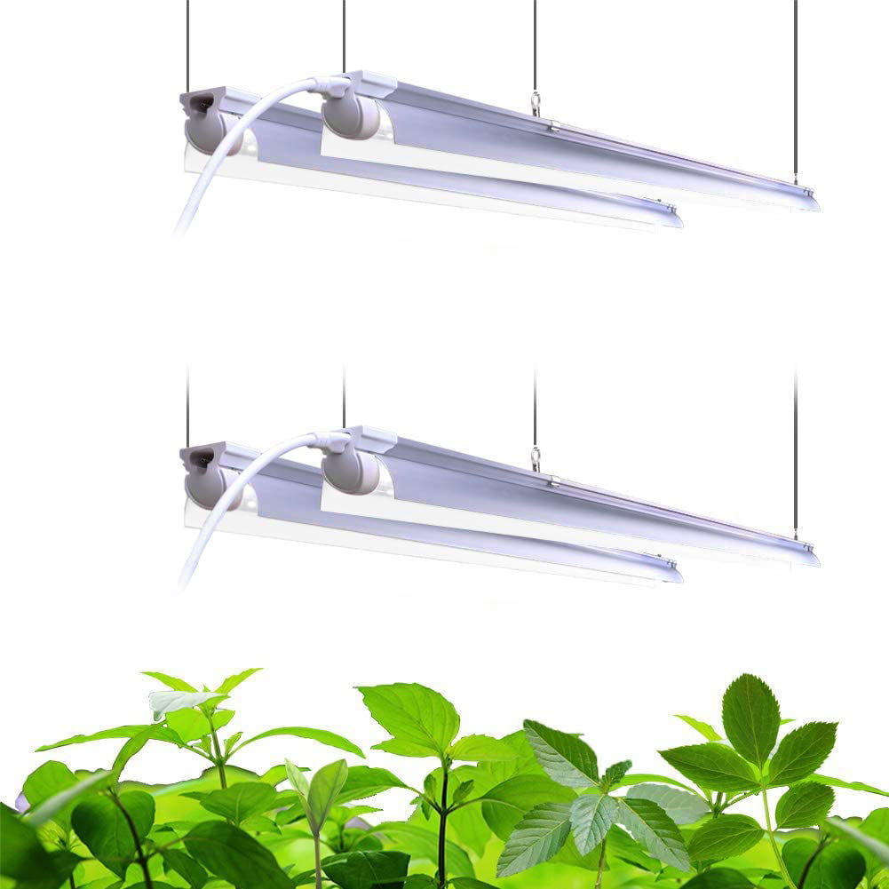 LED Grow Light Full Spectrum 30w 2ft High Reflector Combo Indoor Plants 