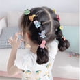 thumbnail image 4 of Hair Tie Cute Small 30PCS Cartoon Hair Rope Hair Band Ponytail Holder for Kids, 4 of 10