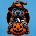 thumbnail image 3 of CafePress - Dog Halloween Pitbull Witch Women's Value T Shirt - Women's Traditional Fit Dark T-Shirt, 3 of 4