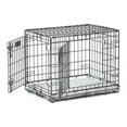 thumbnail image 4 of MidWest Homes for Pets QuietTime Reversible Dog Crate Pan Cover, 24 inch, Fleece, Gray Floral, 4 of 8
