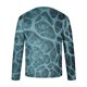 thumbnail image 5 of Blusas y camisas de manga larga con cuello redondo para hombre, blusa informal de manga larga con cuello redondo y estampado., 5 of 5