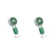 thumbnail image 3 of Kearding Mini ventilador de mano Ventiladores de aire que funcionan con soporte para teléfono fresco casual Dormitorio Verde 2Conjunto, 3 of 6