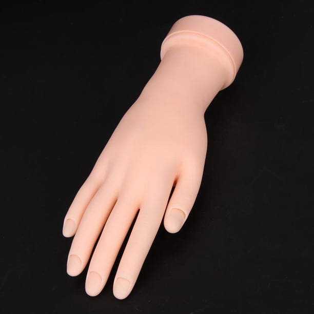 5 uds práctica de arte de uñas modelo de plástico suave entrenamiento de mano para acrílico/Gel Ygjytge Cuidado Belleza