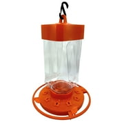 First Nature Oriole Bird Nectar Feeder Orange 32 oz