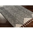 thumbnail image 4 of Mark&Day Area Rugs, 8x10 Noenes Global Black Area Rug, Blue Beige Carpet for Living Room, Bedroom or Kitchen (8' x 10'), 4 of 7