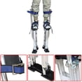 thumbnail image 4 of SHZAITOR 24-40In Adjustable Drywall Stilts Work Stilts Aluminum Silver, 4 of 6