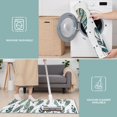 thumbnail image 6 of Blue Boho Tribal Feathers Pattern Kitchen Rugs Sets Of 3,Kitchen Runner Rugs Non Skid Washable,Decorative Kitchen Floor Mats for Kitchen,Sink,Laundry,17"x30"+ 17"x47" + 17"x59", 6 of 6