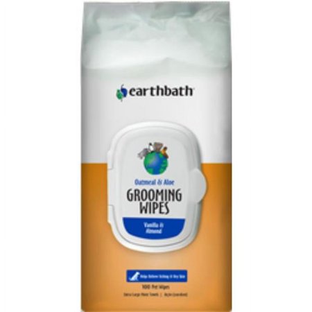 UPC: 0602644022266 | Earthbath Earthbath Oatmeal Aloe Vanilla Puppy Wipes – 100 Count