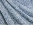 thumbnail image 4 of PAVILIA Melange Sherpa Fleece Throw Blanket | Super Soft, Reversible, Microfiber Fleece Blanket Throw | Luxurious Plush Fuzzy Navy Blue TV Blanket For Couch Sofa(50x60 Inches, Navy), 4 of 11