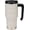 Sand, variant on 20 oz Insulated Travel Mug - Stainless Coffee Cup with Spill-Proof Flip Lid & Handle - Hot/Cold Tumbler - Sand