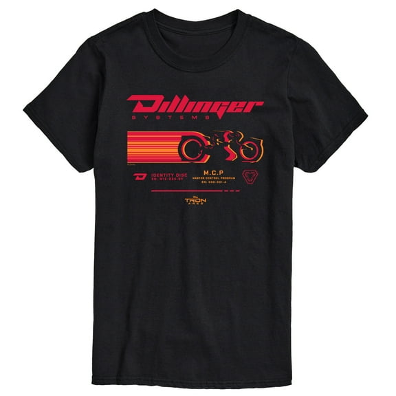 Tron Ares - Dillinger Motorcycle - Men's Short Sleeve Graphic T-Shirt