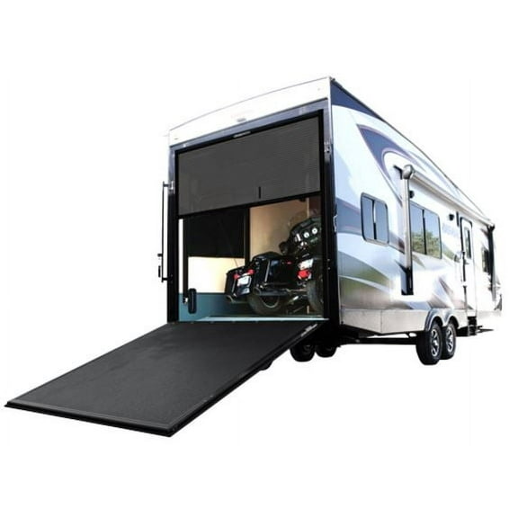 LaSalle Bristol 1409600PBK - CrossBreeze Vinyl Gray Toy Hauler Trailer Cover (Up to 8')