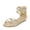 GOLD, variant on Girls Sandals Wedge Flatform Open Toe Gladiator Strappy Platform Low Heels Sandals Summer Shoes with Zipper