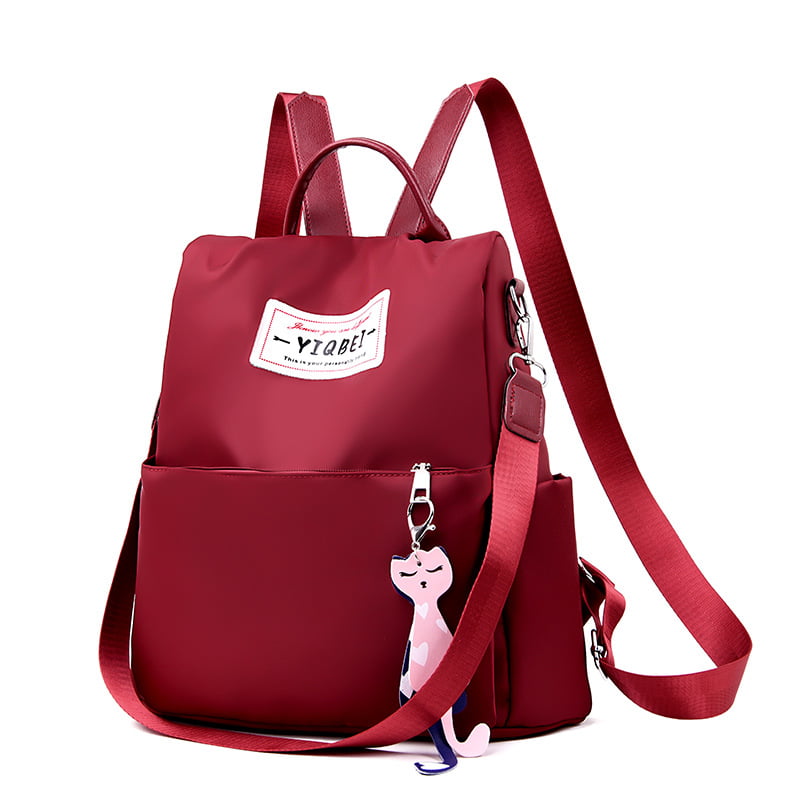 US Women Schoolbag Bgas Oxford Backpack Anti-theft Daypack Travel Shoulder Bag 