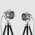 thumbnail image 4 of LED Searchlight Marine Small and Big Floor Lamp Combo Vintage Home Decorative Spotlight and Table Lamp - Hollywood Article - Tom Cruse Favorite, 4 of 6