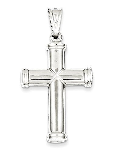.925 Sterling Silver Latin Cross Charm Pendant