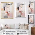 thumbnail image 4 of Designart "Nordic Beige And Black Simplicity I" Scandinavian Floater Framed Canvas Wall Art, 4 of 5