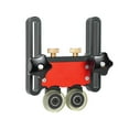 thumbnail image 2 of Double Wheel Bearing Stock Roller Bearing Roller Feeder Jig Guide Tool Woodworking Thin Table Saw for Router Home Improvement Wood Working, 2 of 8