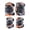 Orange L, variant on 1 Piece Adult Elbow Knee Pads for Roller Skating Scooter Skateboard Climbing Cycling Accessory Fuchsia L