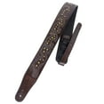 thumbnail image 2 of Walker & Williams GE-213 Antique Walnut Strap with Celtic Tooling & Nailhead Studs, 2 of 6