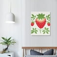 thumbnail image 3 of JEUXUS  Berry Sweet Strawberry Fruit Kitchen Linen Paper Wall Art, 3 of 4