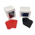 thumbnail image 3 of Riwesomey Cajas de almacenamiento de tarjetas, solución práctica y elegante, caja de baraja de cartas coleccionables de protección Herramientas eléctricas rojo, 3 of 6