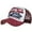 a-Wine Red18131, variant on FINALGANG Womens Mens Letter Embroidery Trucker Cap Mesh Back Adjustable Fit Casual Hat For Daily Outdoor Activities Cozy Headwear