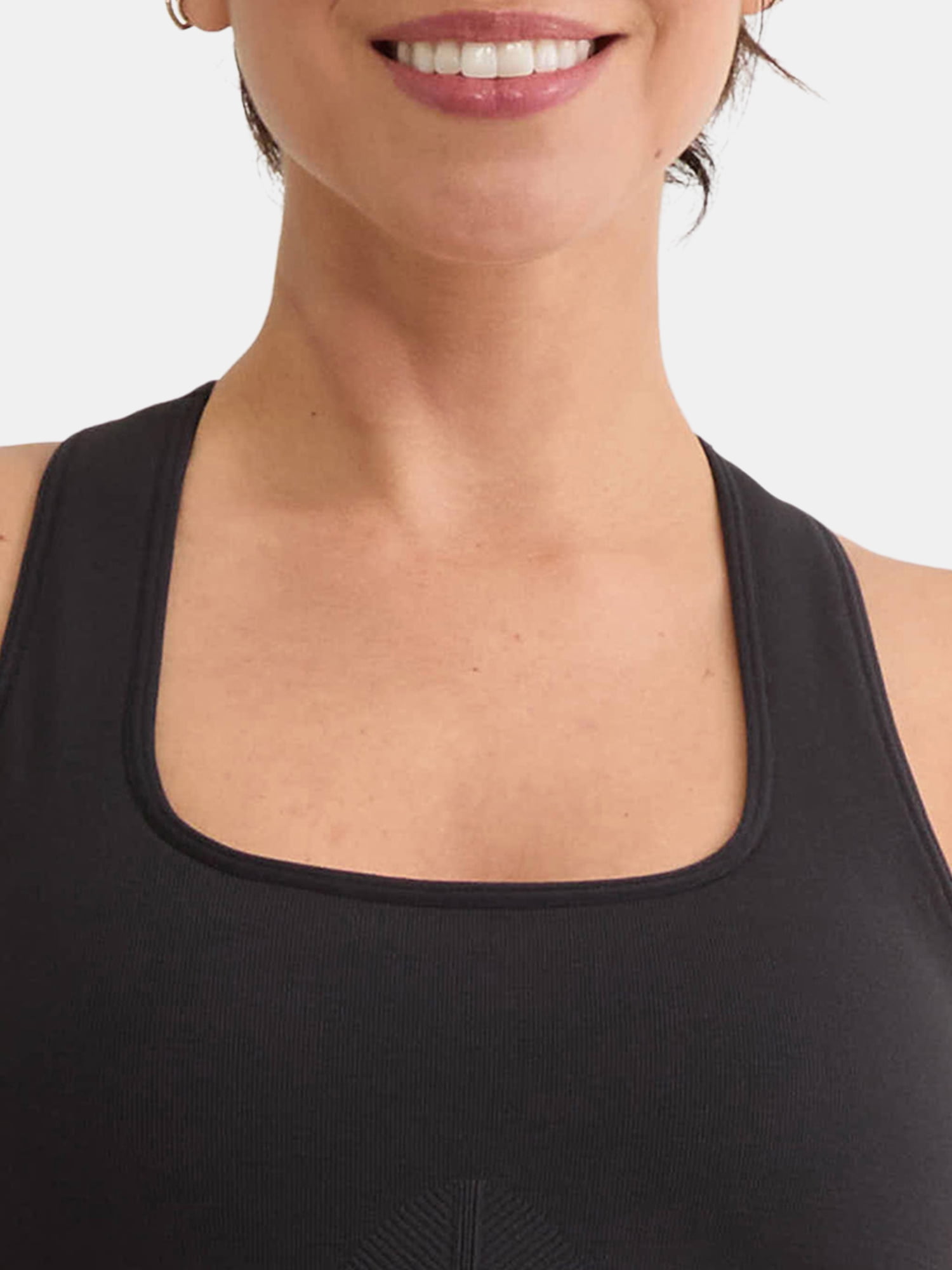 Avia Women's Seamless Mini Rib Corset Top, Sizes XS-XXXL