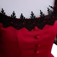 thumbnail image 6 of Women's Rococo Ball Gown Lace Sleeve Historical Victorian Dress Civil War Southern Belle Gown, 6 of 8