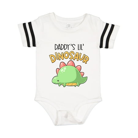 

Inktastic Daddy s Lil Dinosaur with Cute Stegosaurus Gift Baby Boy or Baby Girl Bodysuit