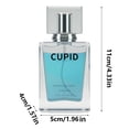 thumbnail image 2 of 3 uds 50ML Cupido Charm Toilette Perfume refrescante de larga duración para hombres notas amaderadas Cupido Perfume romántico para la vida diaria, 2 of 9