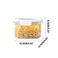thumbnail image 3 of Food-Grade Sealed Jar, Transparent Tea Storage Bottle, Kitchen Coffee Container, PET Stackable Refrigerator-Safe, Kitchen Freshness Supplies, Tea/Coffee/Grain Preservation for Home Cooks, 3 of 3
