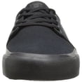 thumbnail image 5 of DC Men's Trase TX Skate Sneakers Black Canvas Rubber 11 D, 5 of 5