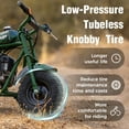 thumbnail image 7 of FRP DB003 50CC Gas Powered Mini Dirt Bike, Green, 7 of 7