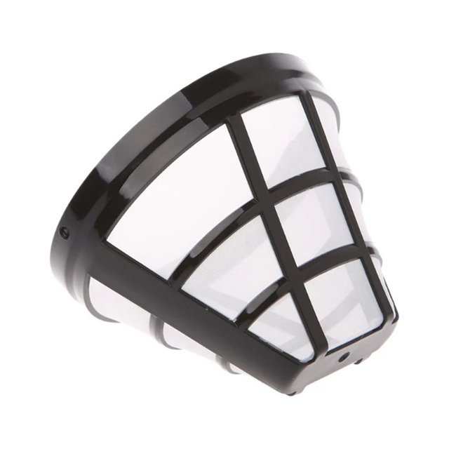 Toystoory Filtros de café estilo cono con mango portátil para viaje, filtro de café reutilizable compacto y ligero Cocina y Comedor