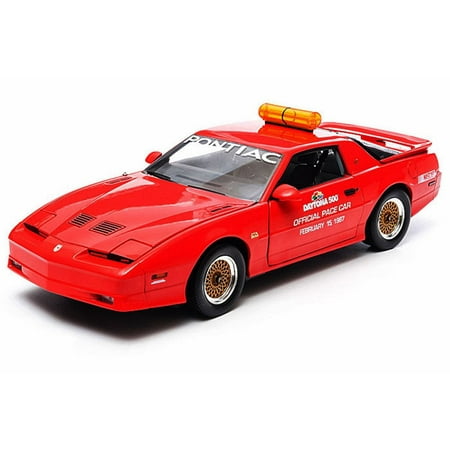 1987 Pontiac GTA, Daytona 500 Pace Car, Red - Greenlight Nascar 12858 - 1/18 Scale Diecast Model Toy