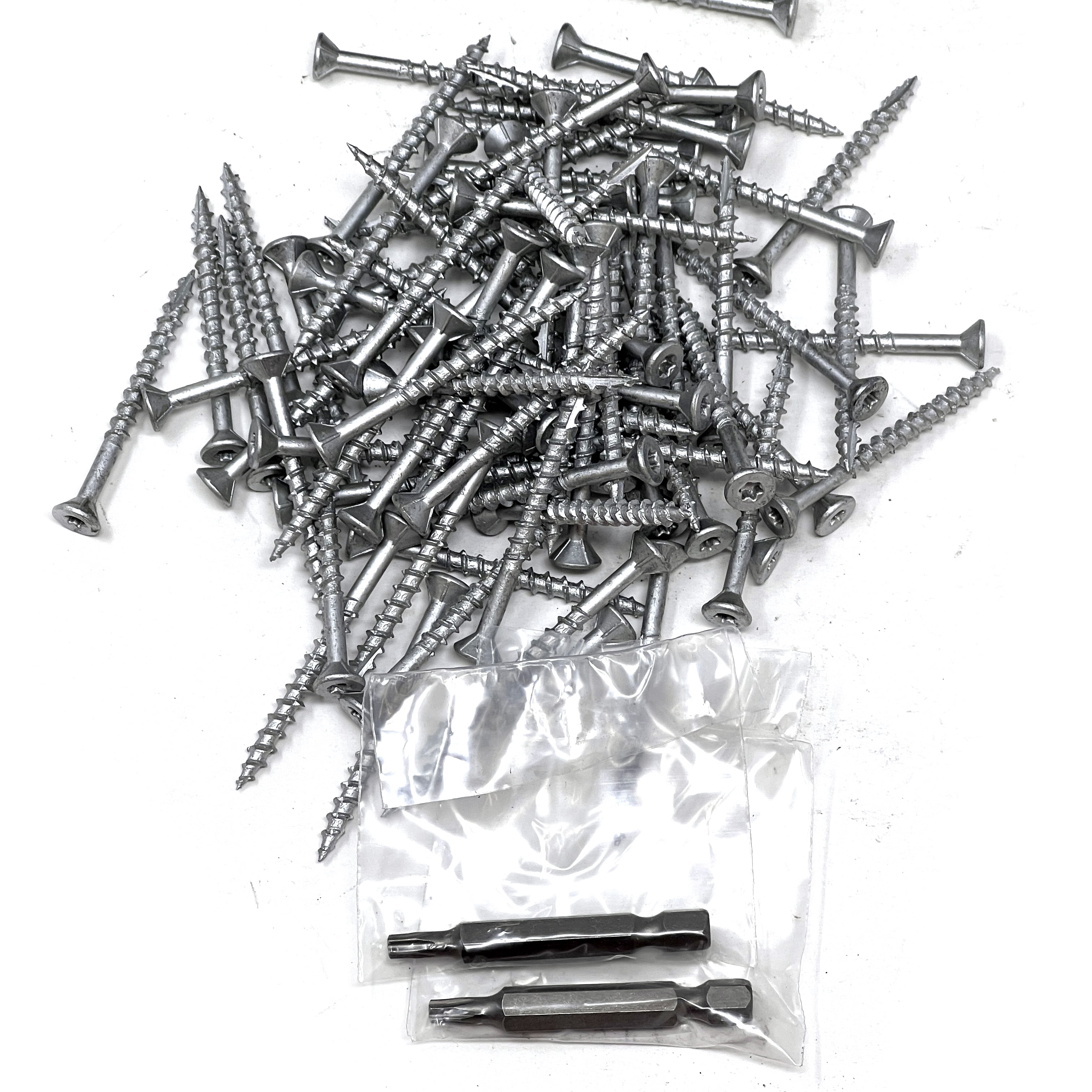 770 pcs Huttig-Grip 2 in x 8 Outdoor Decking Screws Coarse Thread Torx Drive 5lb