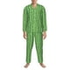 thumbnail image 3 of Balery Cactus Pijama para Hombre de Dos Piezas con Manga Larga, Conjunto de Dormir y Descanso Suave con Bolsillos-Large, 3 of 7