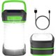 thumbnail image 1 of Lámpara solar de camping, recargable, plegable, LED, 3 modos de iluminación, 8 h+, IP65 resistente al agua, puerto de carga USB, ideal para camping, vivac, pesca, senderismo y emergencias., 1 of 5