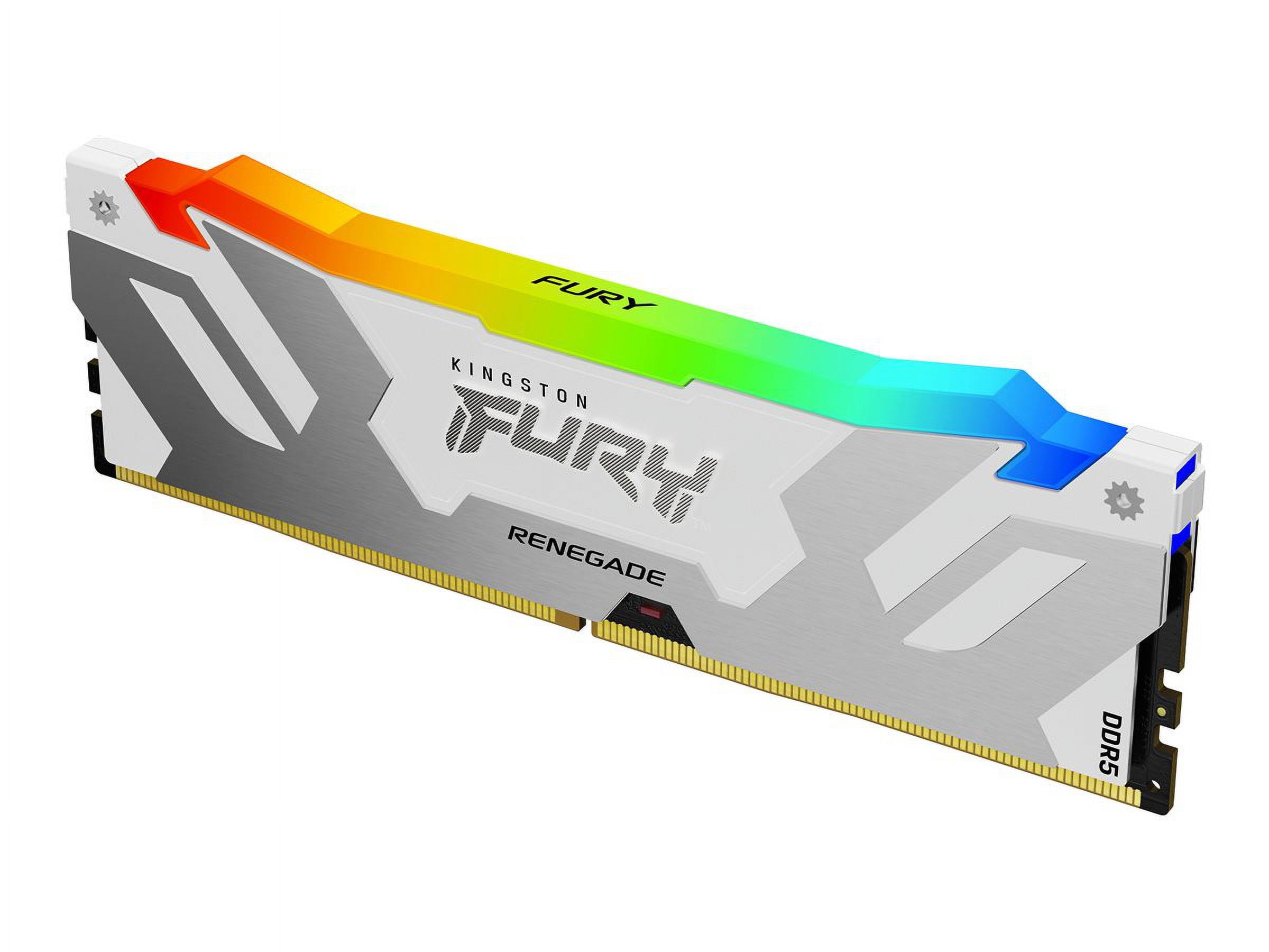Kingston FURY Renegade - 32GB (2 x 16GB) - DDR5-7200/PC5-57600 DDR5 SDRAM - 7200MHz Single-rank Memory - CL38 - 1.45V - RAM Module for Motherboard, Computer