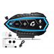 thumbnail image 1 of Audífonos Para Casco De Motos Bluetooth 5.0 Impermeables Ip67 negro linea azul, 1 of 5