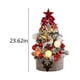 thumbnail image 3 of Adornos navideños, mini árbol de Navidad iluminado de 17,72/23,62 pulgadas, pequeño árbol de Navidad de escritorio con 20 conos LED y adornos navideños, árboles decorativos., 3 of 6