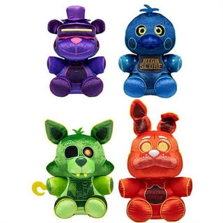  Zufernab 5pcs FNAF Plushies Set, Five Nights at Fre_ddy's  Plushies, 5 Freddy's Fanf Plushie All : Toys & Games