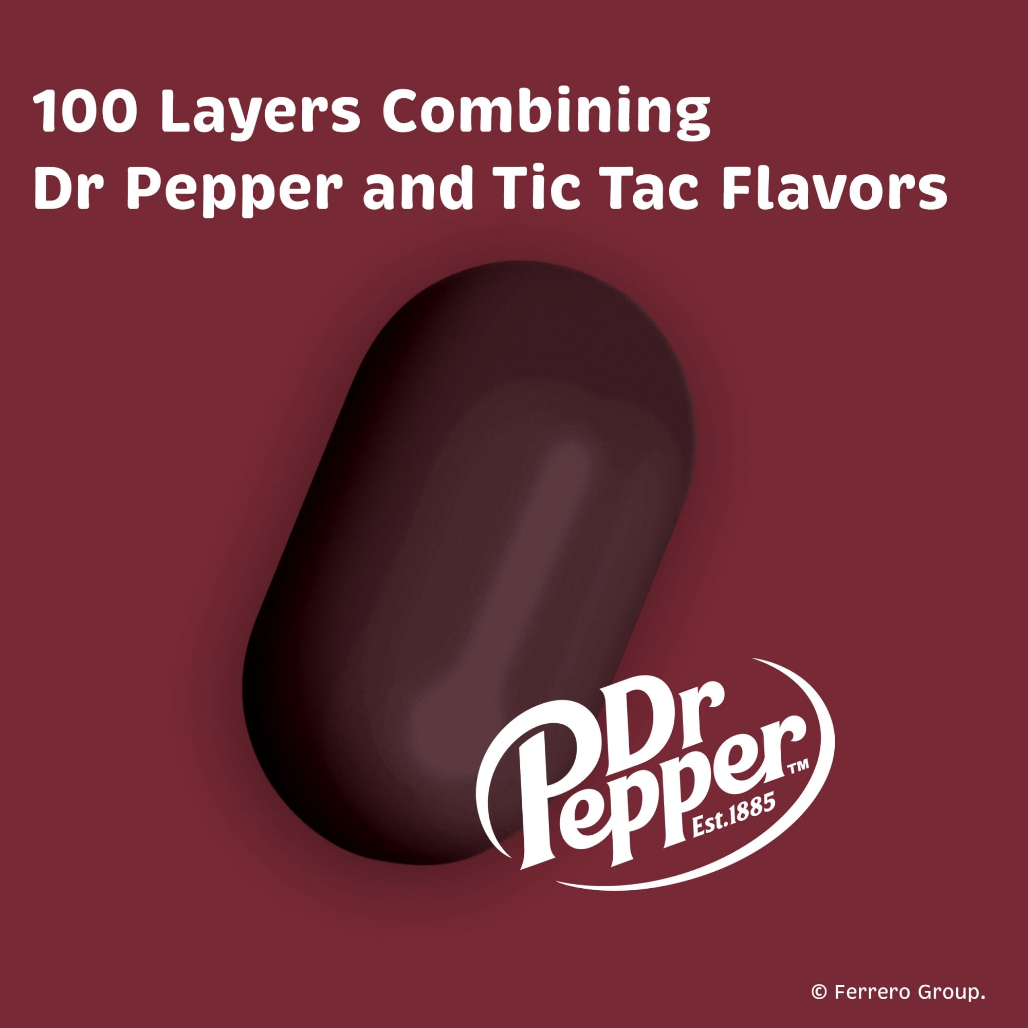 Tic Tac Dr Pepper, Pocket-sized Mints, Dr Pepper Flavored On-the-Go Refreshment,  3.4 oz