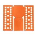 thumbnail image 1 of Shirt Folder Board Clothes Folding Board Plastic T-Shirt Folder Easy To Fold Shirts Board Laundry Liners T Shirt Folder Laundry Folding Board Folding Tool （Orange）, 1 of 9
